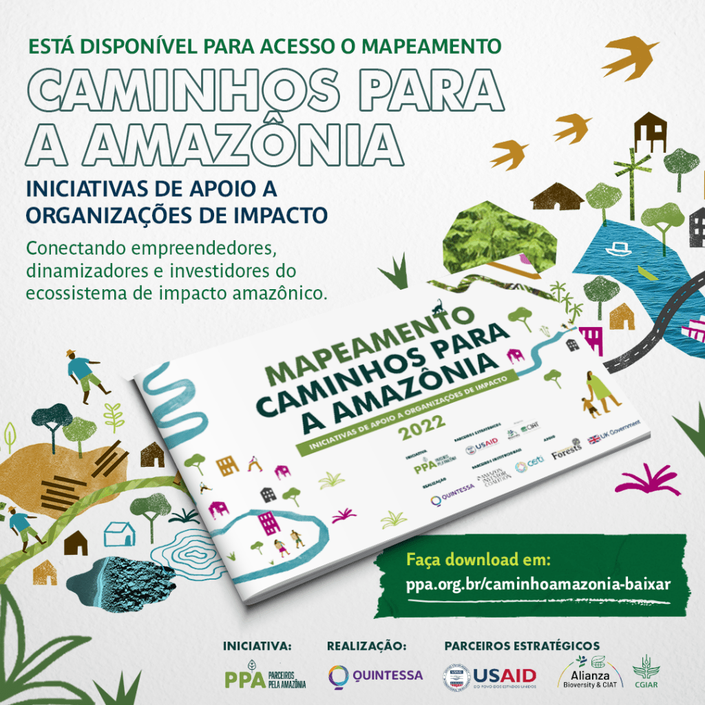 Mapeamento ‘Caminhos para a Amazônia’ dá visibilidade a mais de 65  iniciativas que apoiam negócios de impacto e organizações sustentáveis atuantes na&nbsp;região