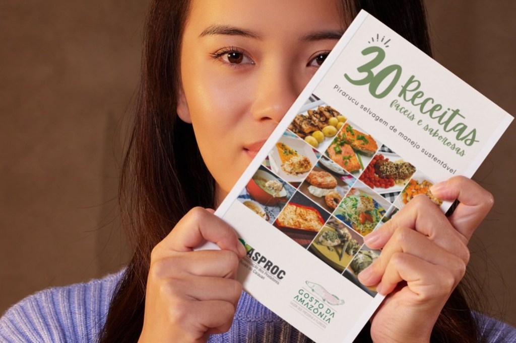 Livro virtual e gratuito incentiva receitas com pirarucu de manejo sustentável da&nbsp;Amazônia